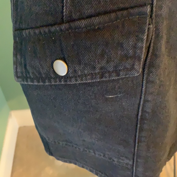 Forever 21 Denim Mini-Skirt, Size L - Picture 2 of 7